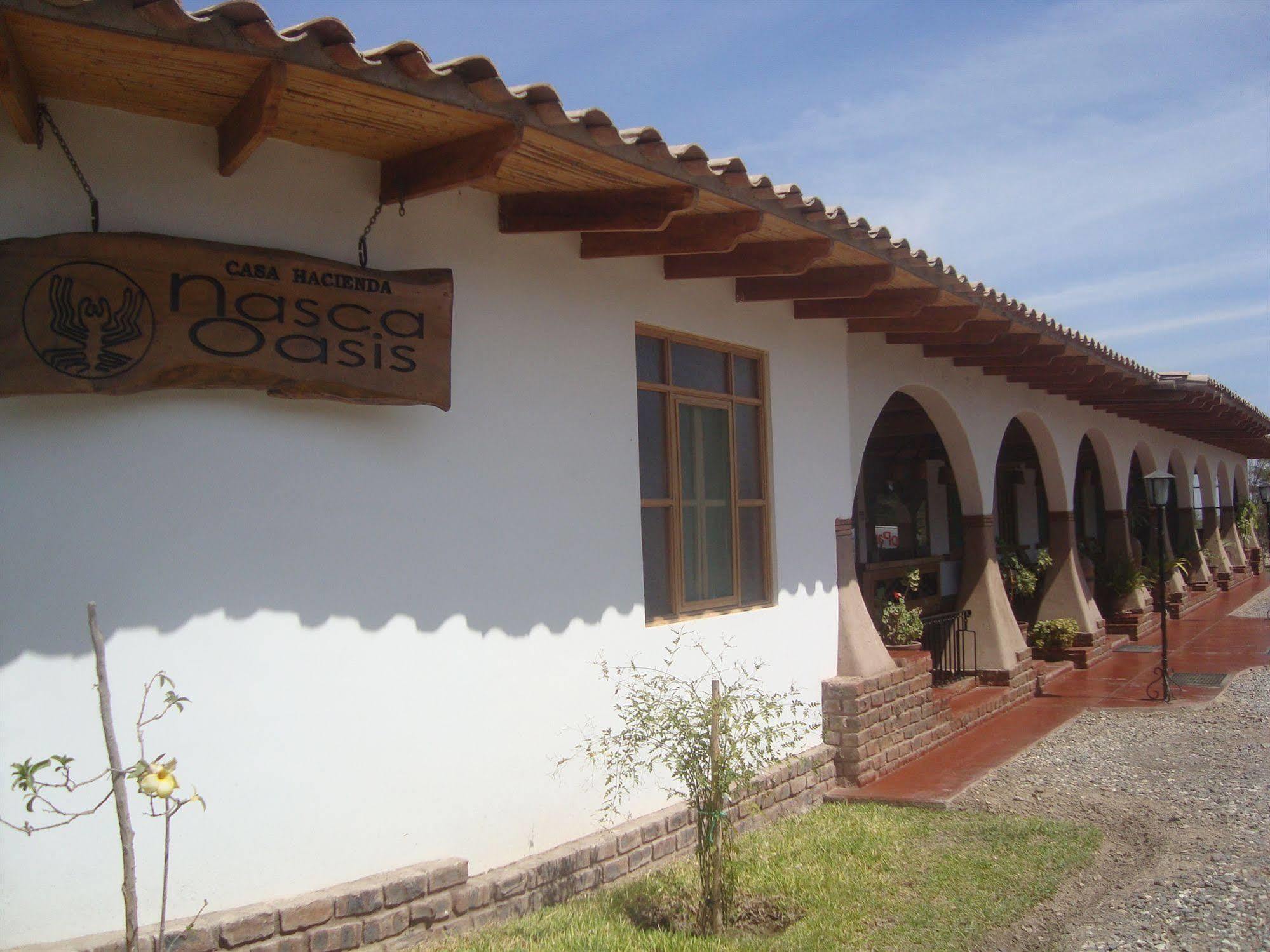 Casa Hacienda Nasca Oasis Hotel Nazca Eksteriør billede